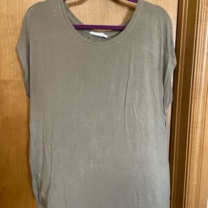 Double Zero Olive Short Sleeve Top